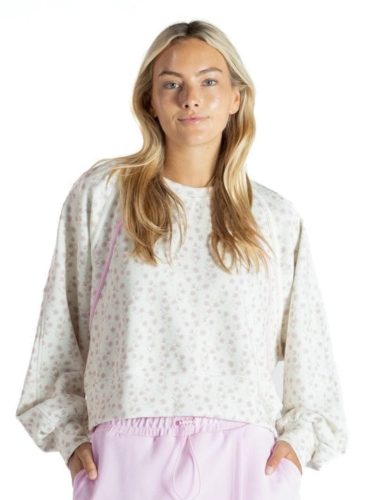 Blush Flower SS Pull Over - She Chester