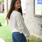 Blush Flower SS Pull Over - She Chester