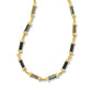 GIGI STRAND NECKLACE IN GOLD BLACK MIX