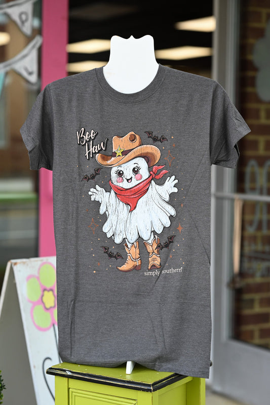 Boo Haw Front Graphic Tee - She Chester