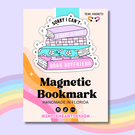 Book Boyfriend Magnetic Bookmark - She Chester