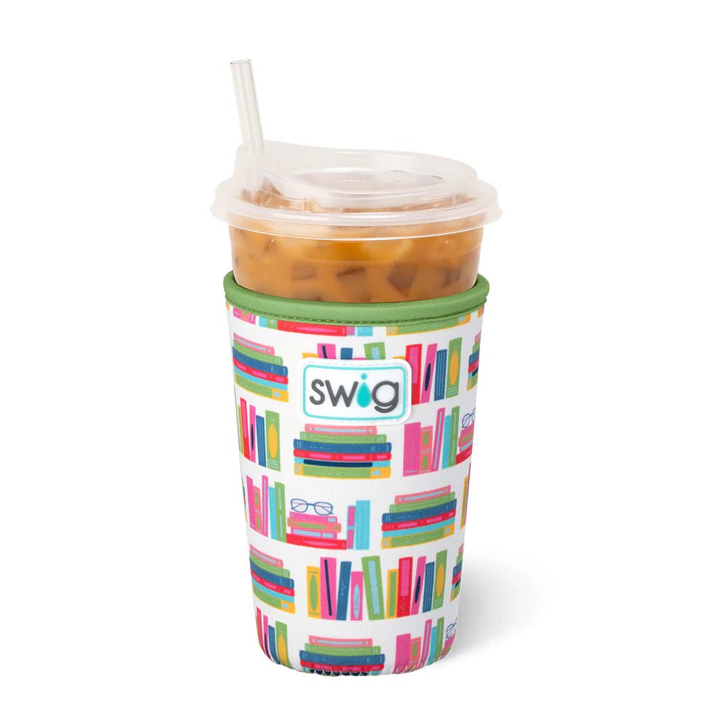 Book Club Medium Iced Cup Coolie - She Chester