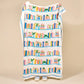 Book Shelfie Snuggle Up Plush Blanket - She Chester