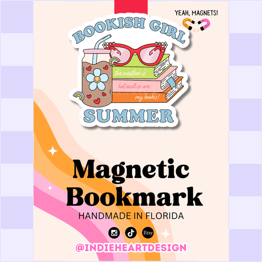 Bookish Girl Summer | Magnetic Bookmark  : No - She Chester