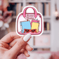 Bookish Summer Vacation Vinyl Sticker – Summer Book Lover: 2.5" - She Chester