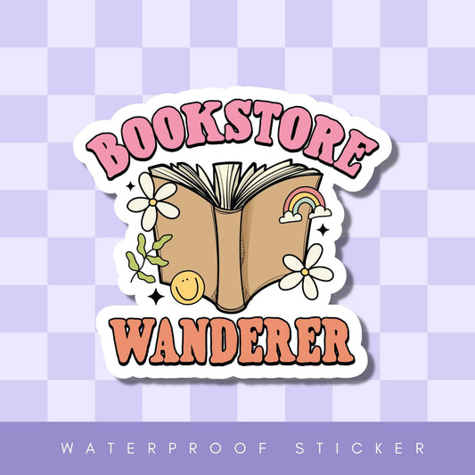 Bookstore Wanderer Sticker: 2.5" - She Chester