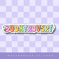 Booktrovert Floral Sticker: 2.5" - She Chester