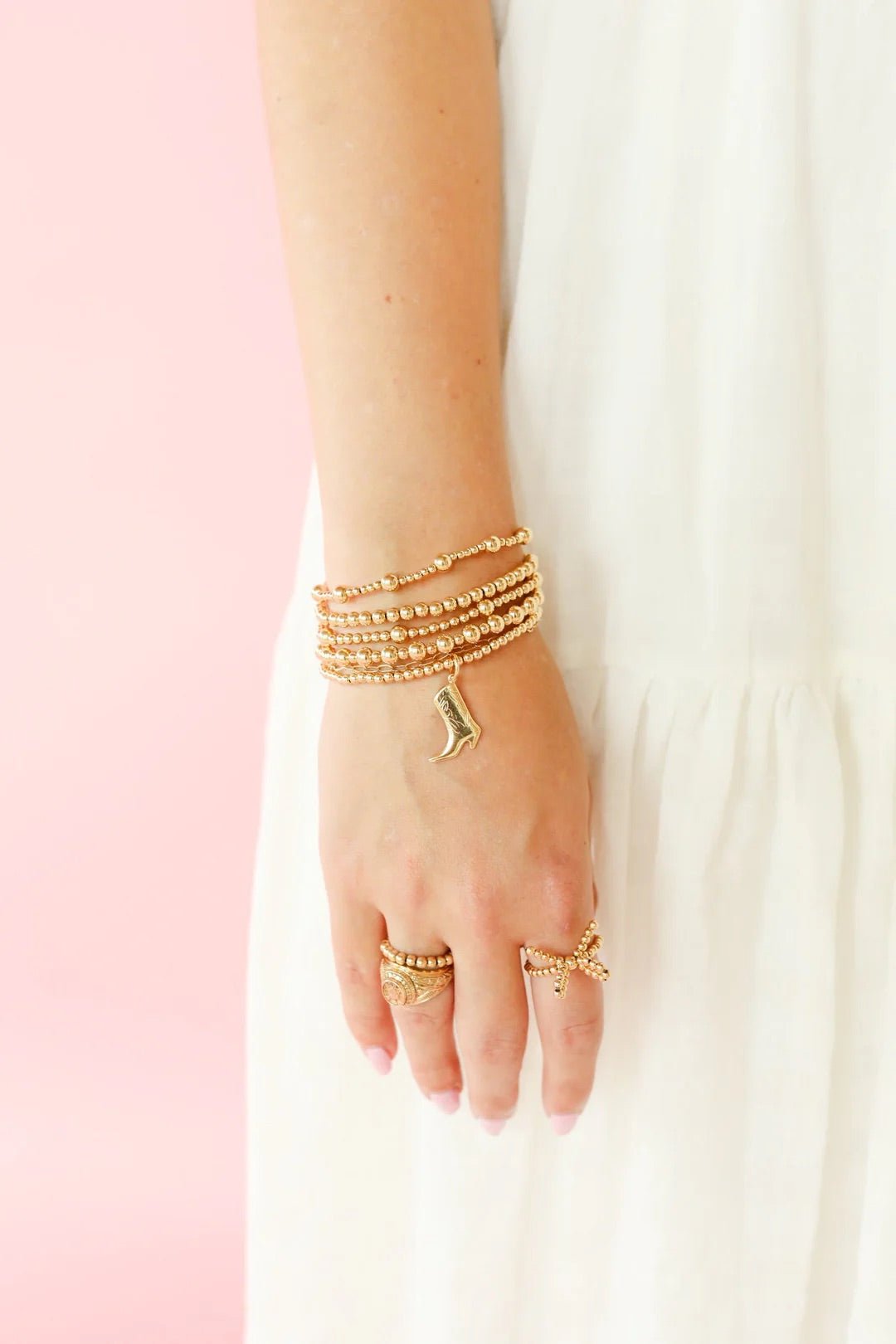 Boot BB Bead Bracelet Standard Size - She Chester