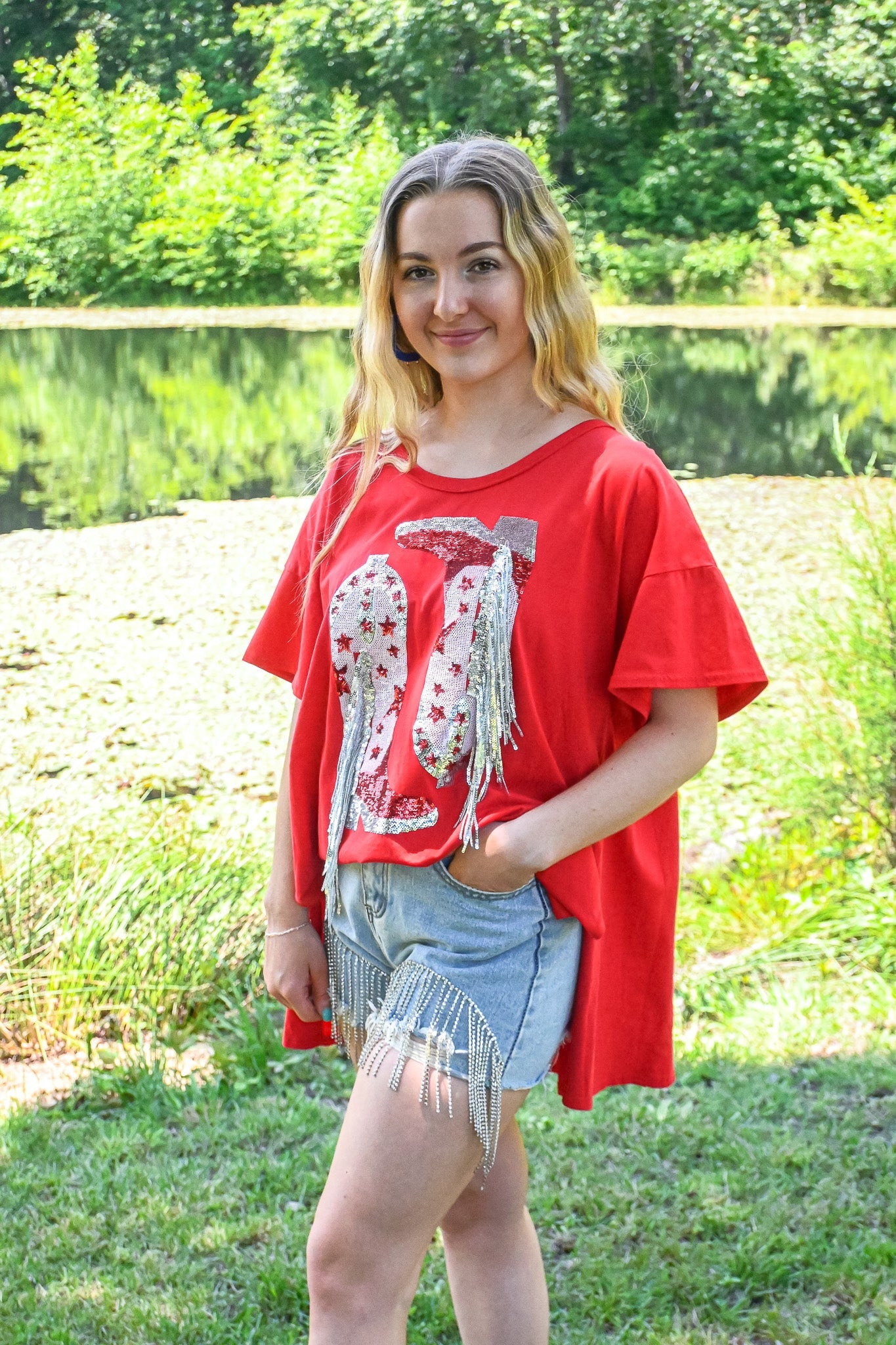 Boot Scootin Merica Shirt - She Chester