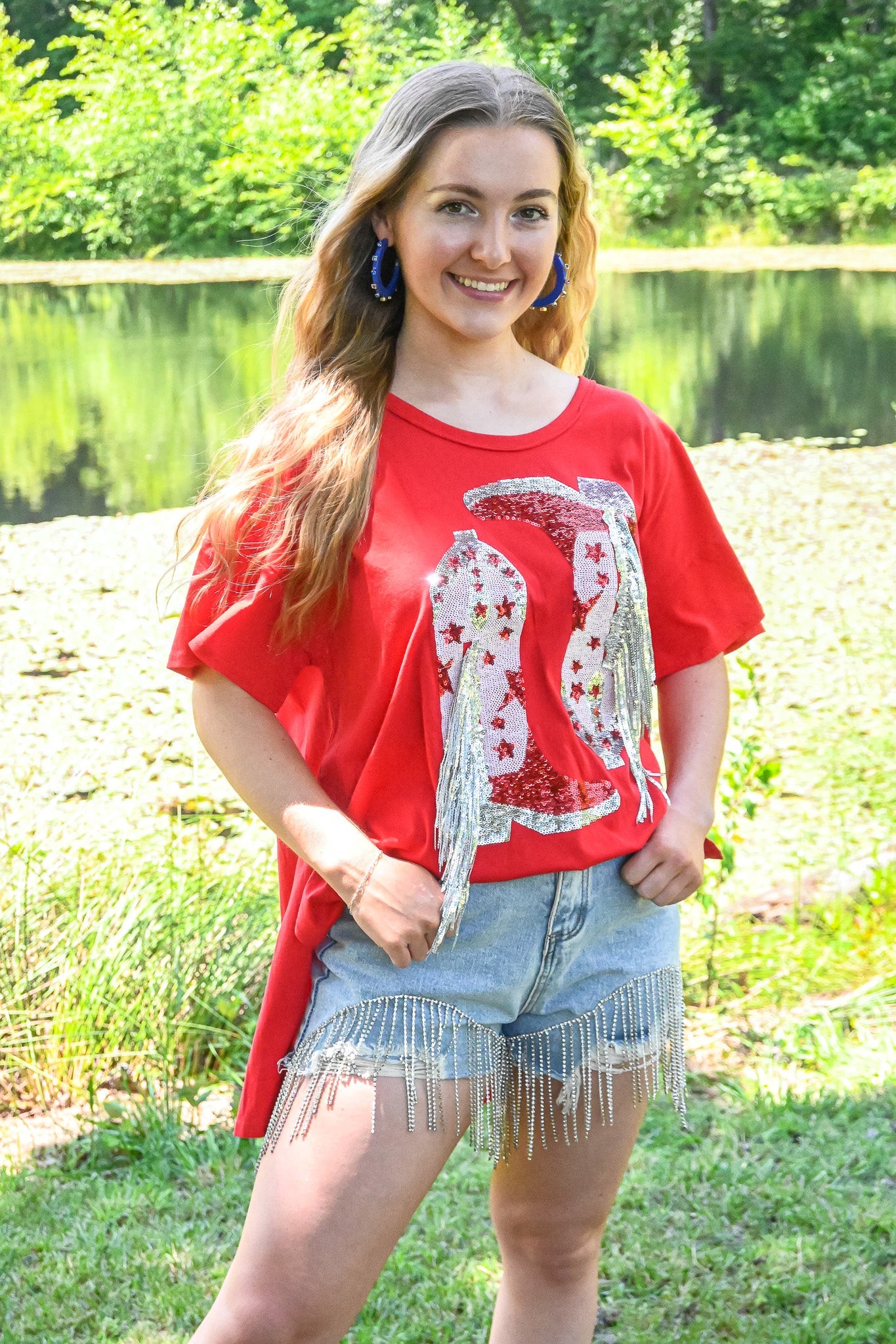 Boot Scootin Merica Shirt - She Chester