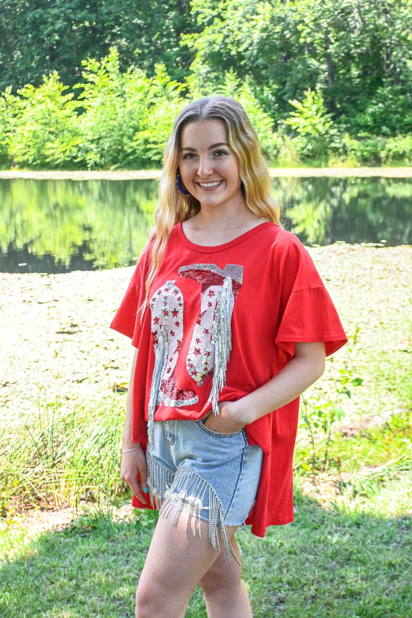 Boot Scootin Merica Shirt - She Chester