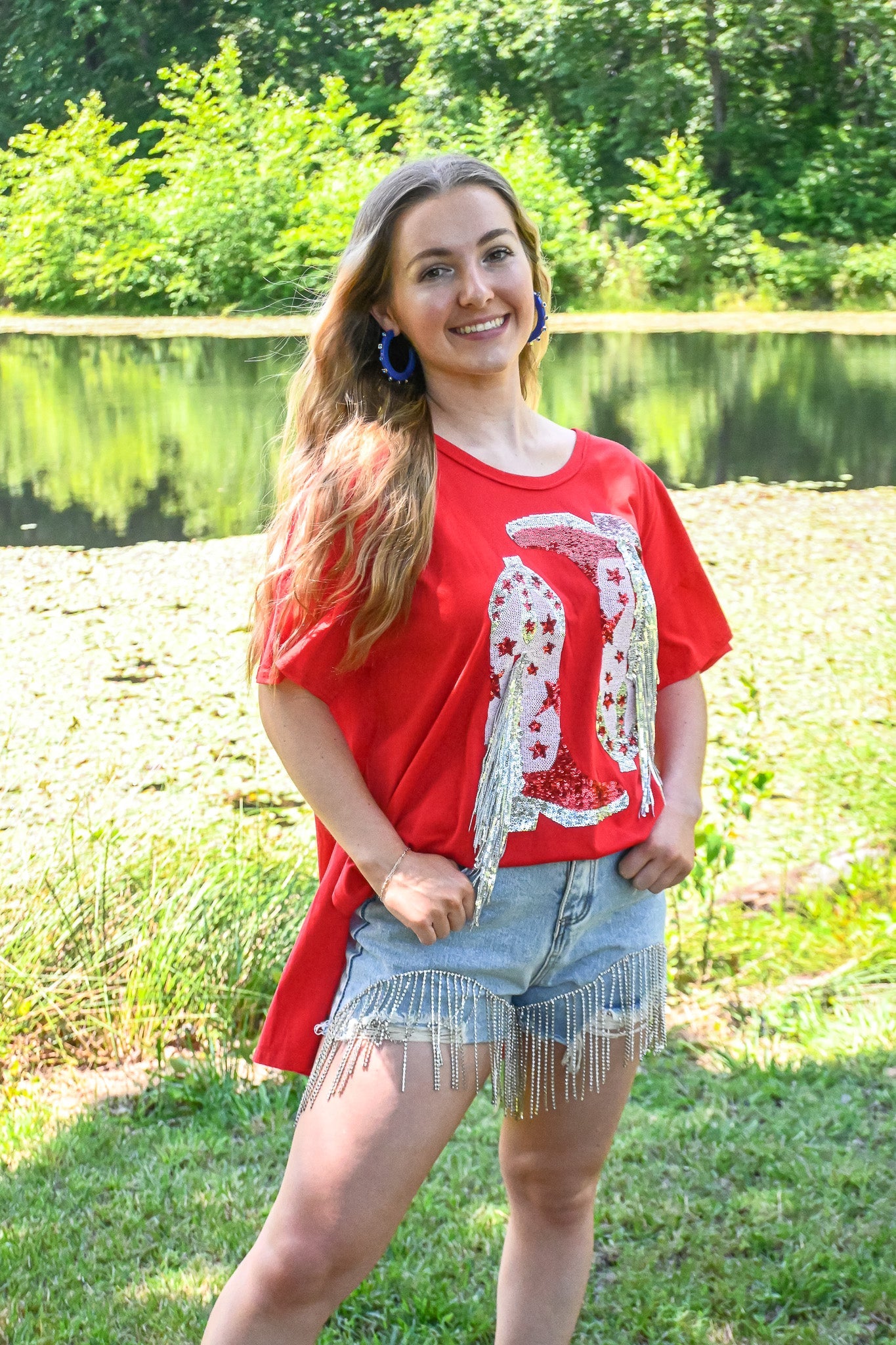 Boot Scootin Merica Shirt - She Chester