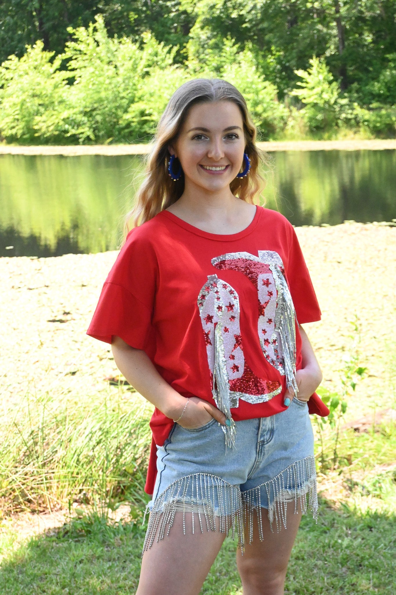 Boot Scootin Merica Shirt - She Chester