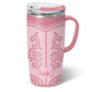 Boot Scootin Pink Travel Mug 22oz - She Chester