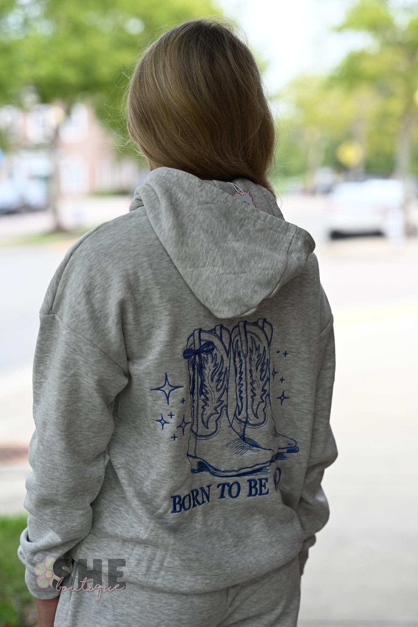 Born to be Wild Cowboy Hoodie - She Chester