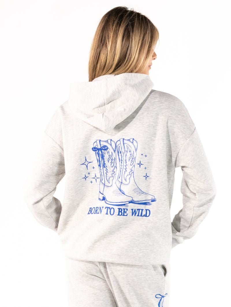 Born to be Wild Cowboy Hoodie - She Chester