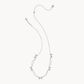 BOW STRAND NECKLACE SILVER - She Chester