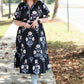 Bowie Blue Floral Midi - She Chester