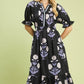 Bowie Blue Floral Midi - She Chester