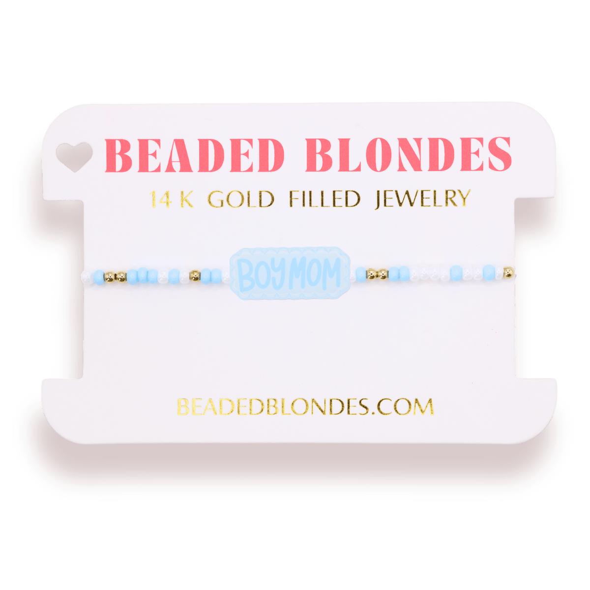 Boy Mom Bracelet on Color: Standard 6.75 Inch - She Chester