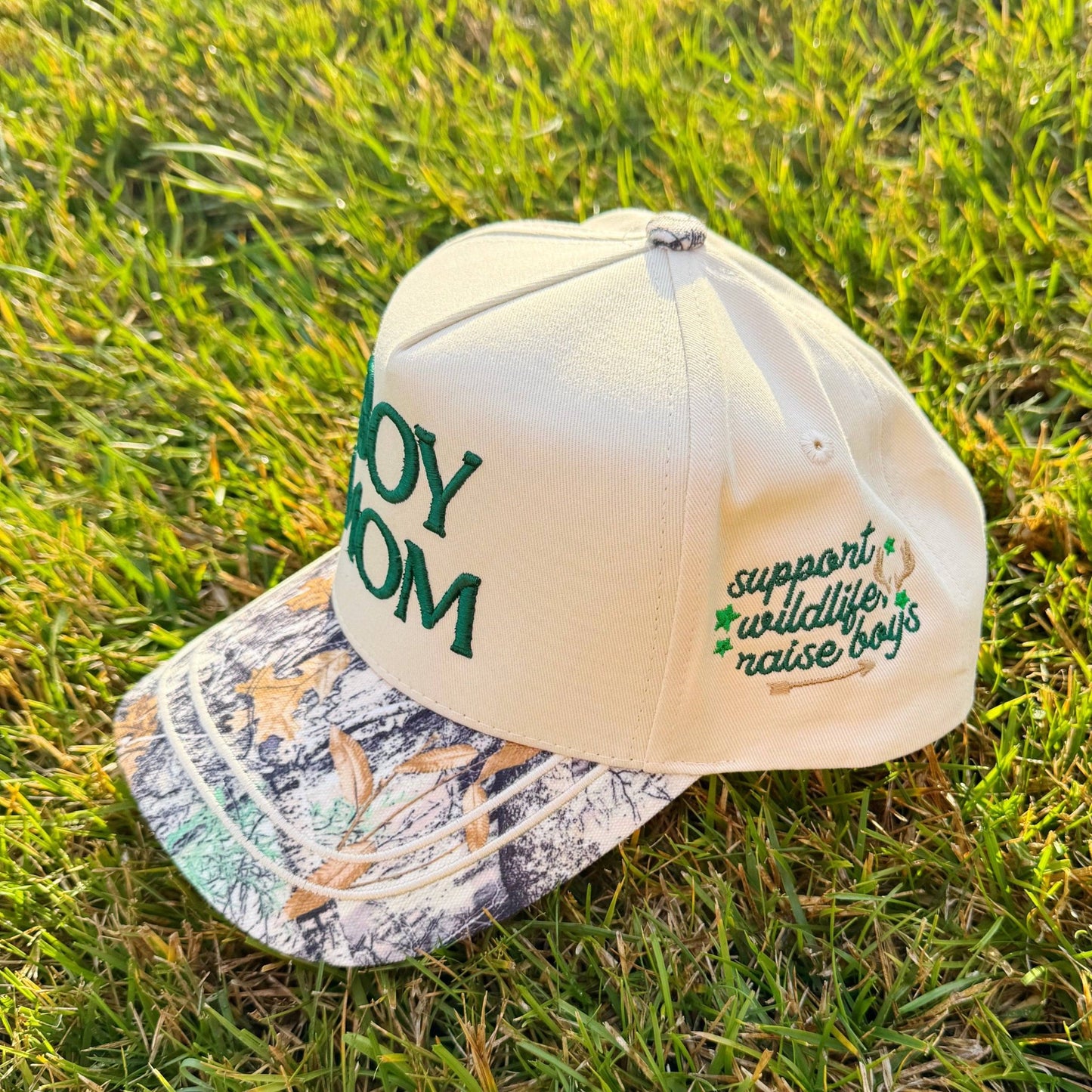 Boy Mom Camo Hat - She Chester