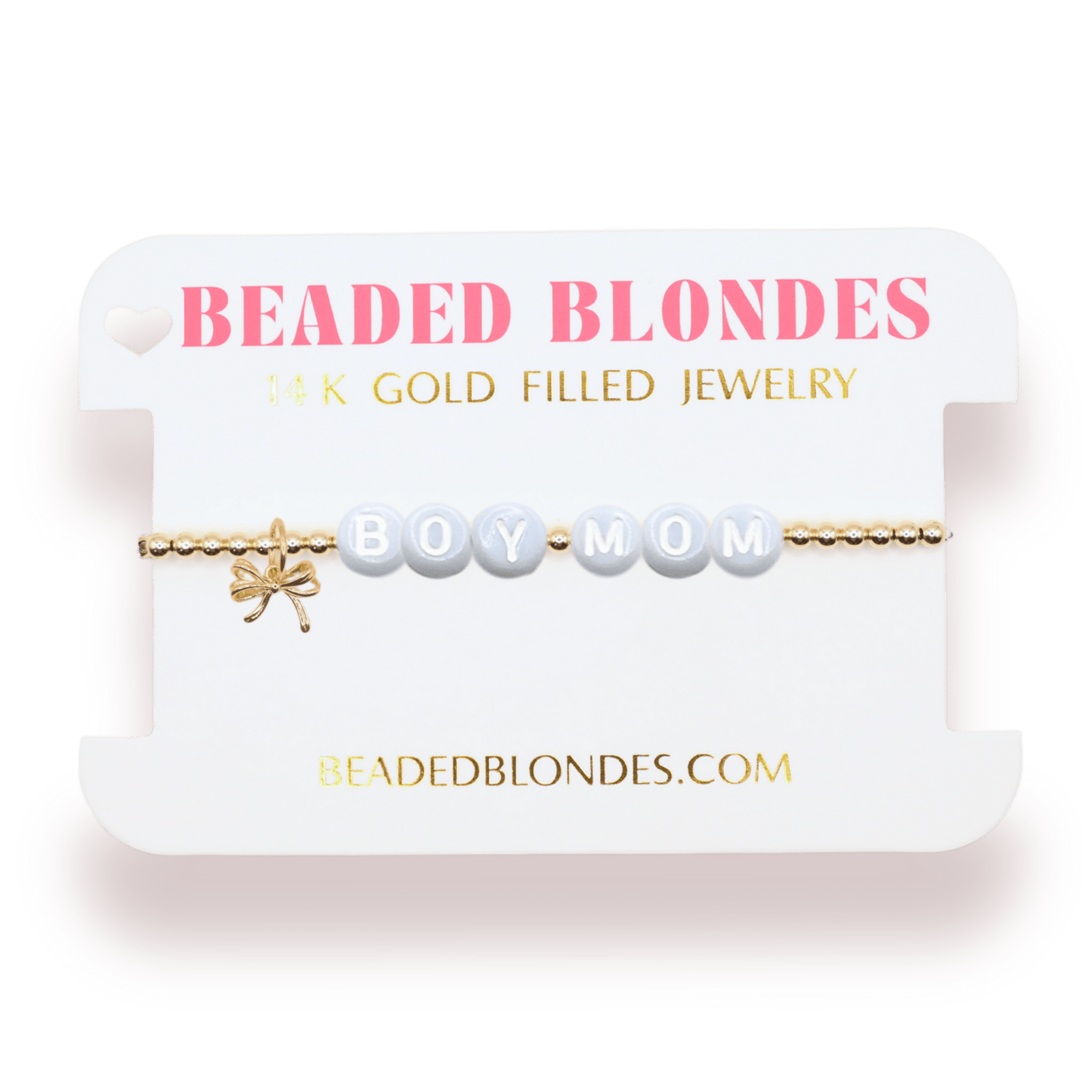 Boy Mom Charm Bracelet: Standard 6.75 Inch - She Chester