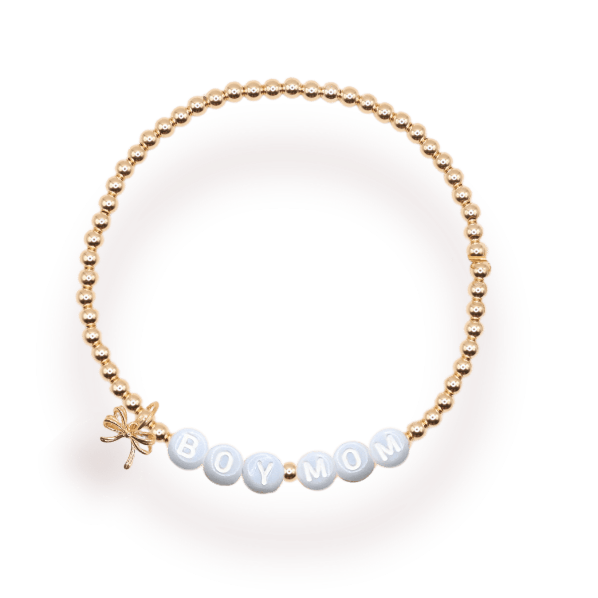 Boy Mom Charm Bracelet: Standard 6.75 Inch - She Chester