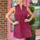 Bracey Maroon Dress - She Chester