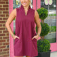 Bracey Maroon Dress - She Chester