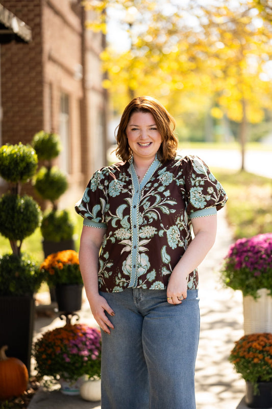 Braelyn Floral Top - She Chester