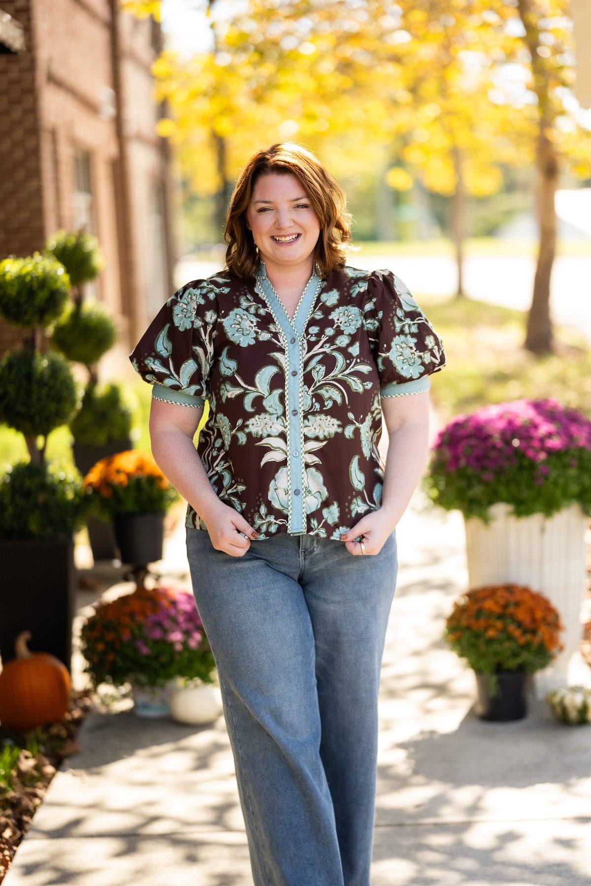 Braelyn Floral Top - She Chester