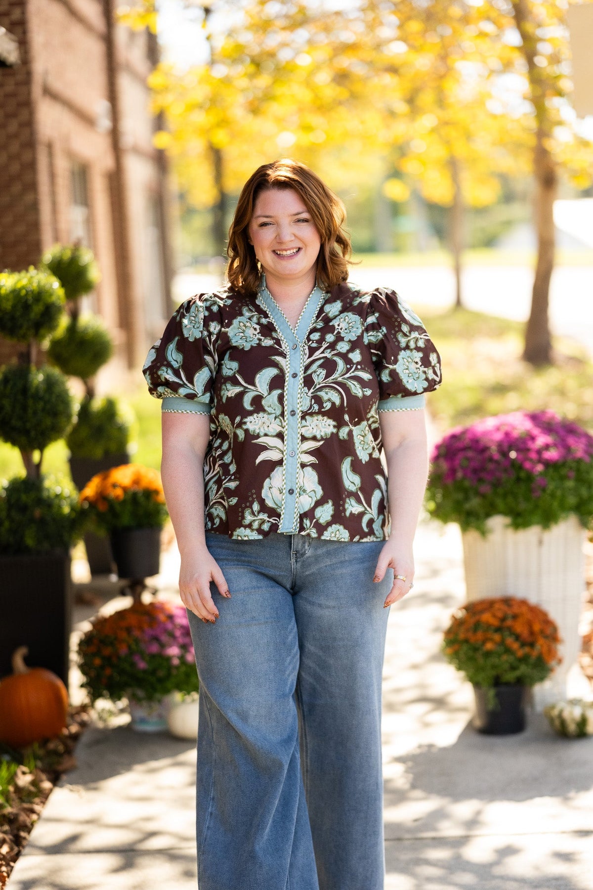 Braelyn Floral Top - She Chester