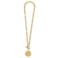 Briar Toggle Chain Medallion Necklace - She Chester