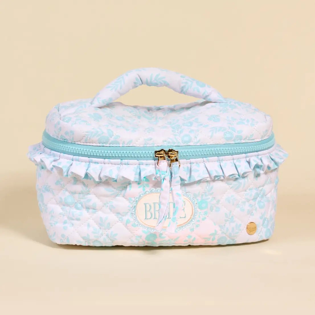 Bride Glam And Go Quilted Cosmetic Bag - She Chester