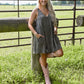 Brie Buckle Babydoll Dress - She Chester