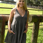 Brie Buckle Babydoll Dress - She Chester