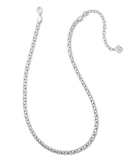 Brielle Chain Necklace Rhod - She Chester