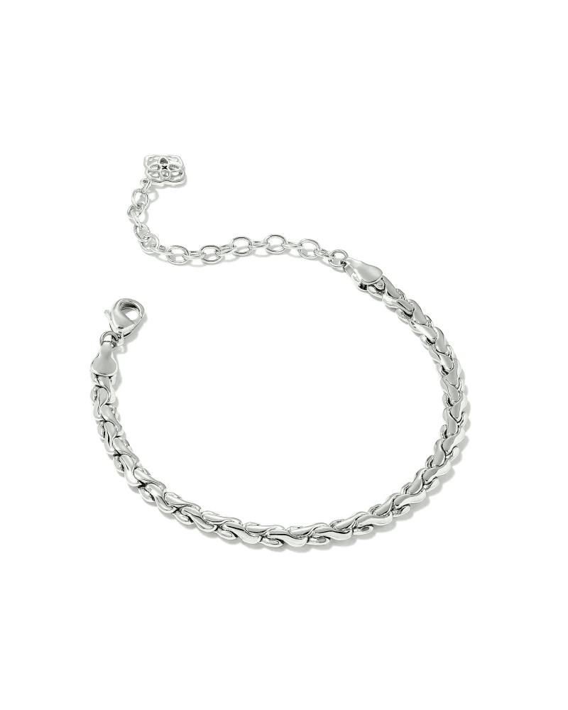 Brielle Chain Rhod Bracelet - She Chester