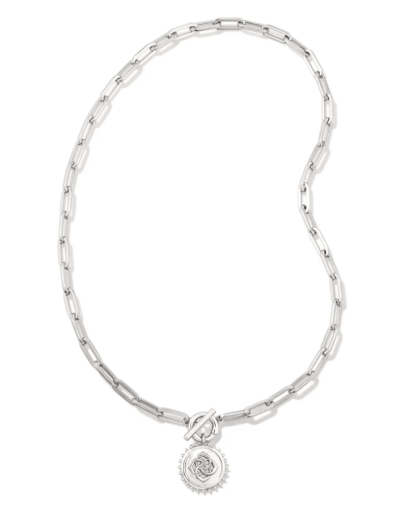 Brielle MDLN Chain Neck Rhod - She Chester
