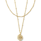 Brielle Multi Strand Gold - She Chester