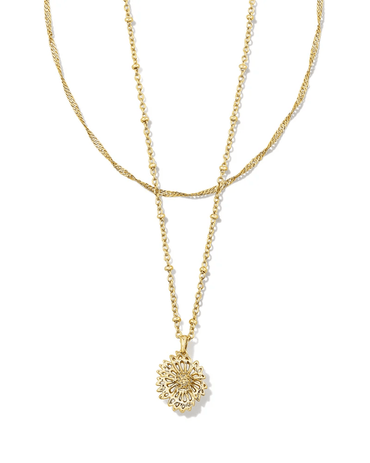 Brielle Multi Strand Gold - She Chester