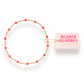Bright Red Dainty Poppi Bracelet: Standard 6.75 inch - She Chester