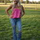 Britney Hot Pink Tank - She Chester