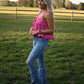 Britney Hot Pink Tank - She Chester