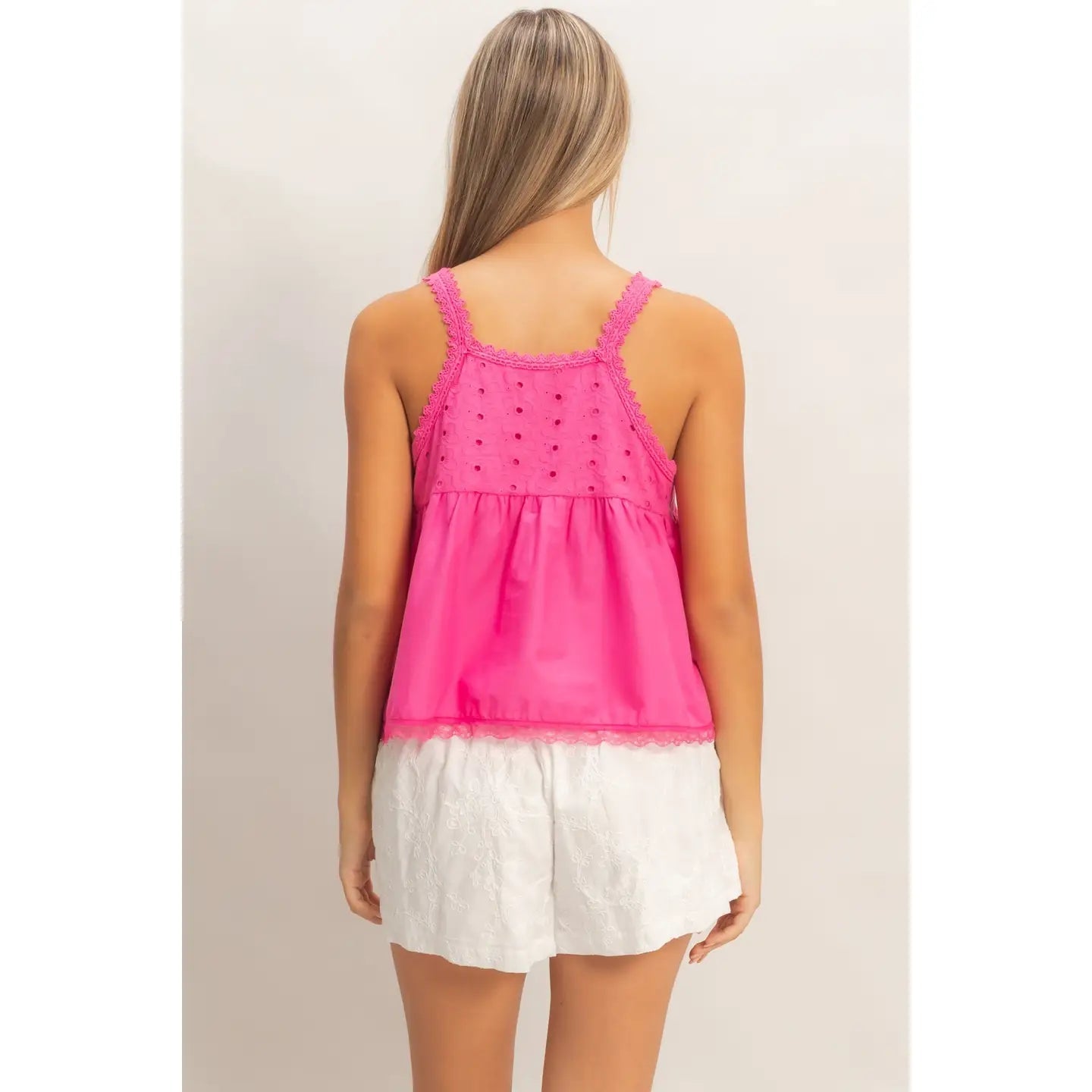 Britney Hot Pink Tank - She Chester