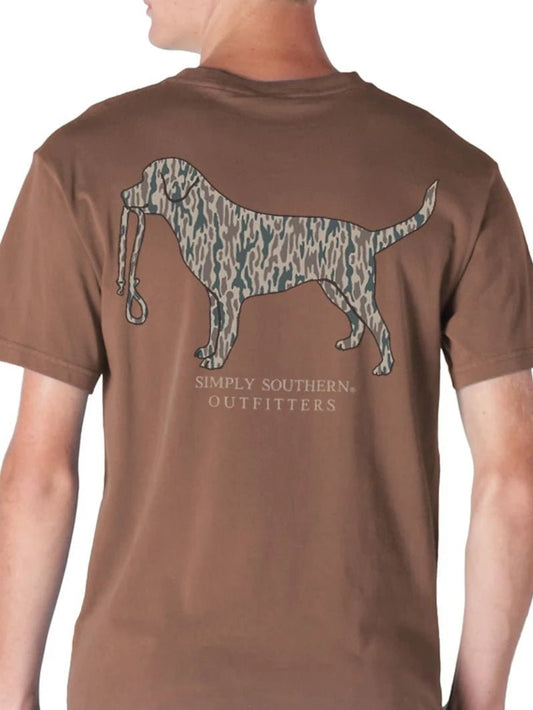 Brown Camo Dog Tee - She Chester