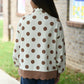 Brown & White Polka Dot Scallop Pull - She Chester