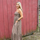 Brownie Tartan Cotton Maxi Dress - She Chester
