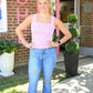 Bubble Gum Pink Cian Tank - She Chester