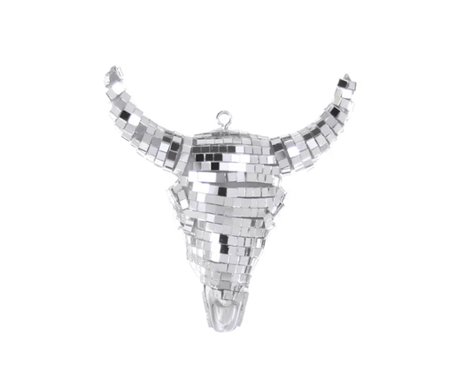 Buffalo Disco Skull Ornament - She Chester